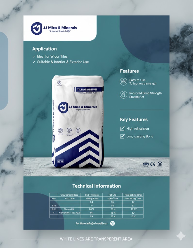 Tile Adhesive Brochure